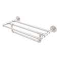 30 in. Wall Mounted Towel Shelf with Towel Bar Satin Nickel X609735