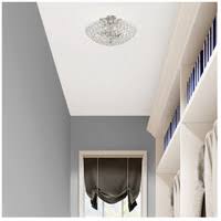 Brushed Nickel 2 Light Ceiling Mount I498
