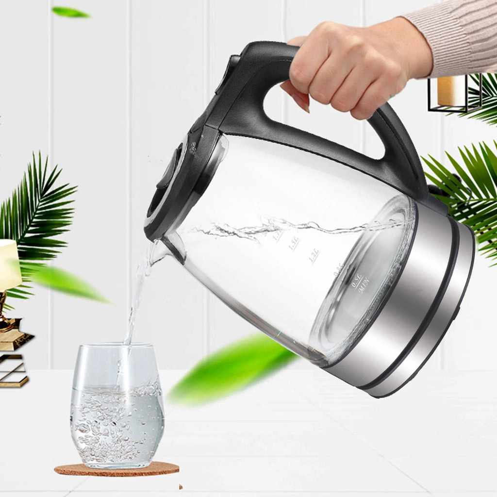 1500W Glass Electric Kettle with Auto Shut Off F706735