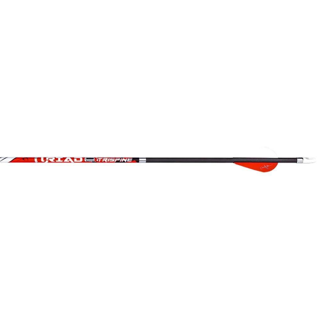6 PK Carbon Express Maxima Triad Arrows 350 2in Vanes F525402