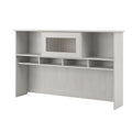 60W Hutch Linen White Oak Y562