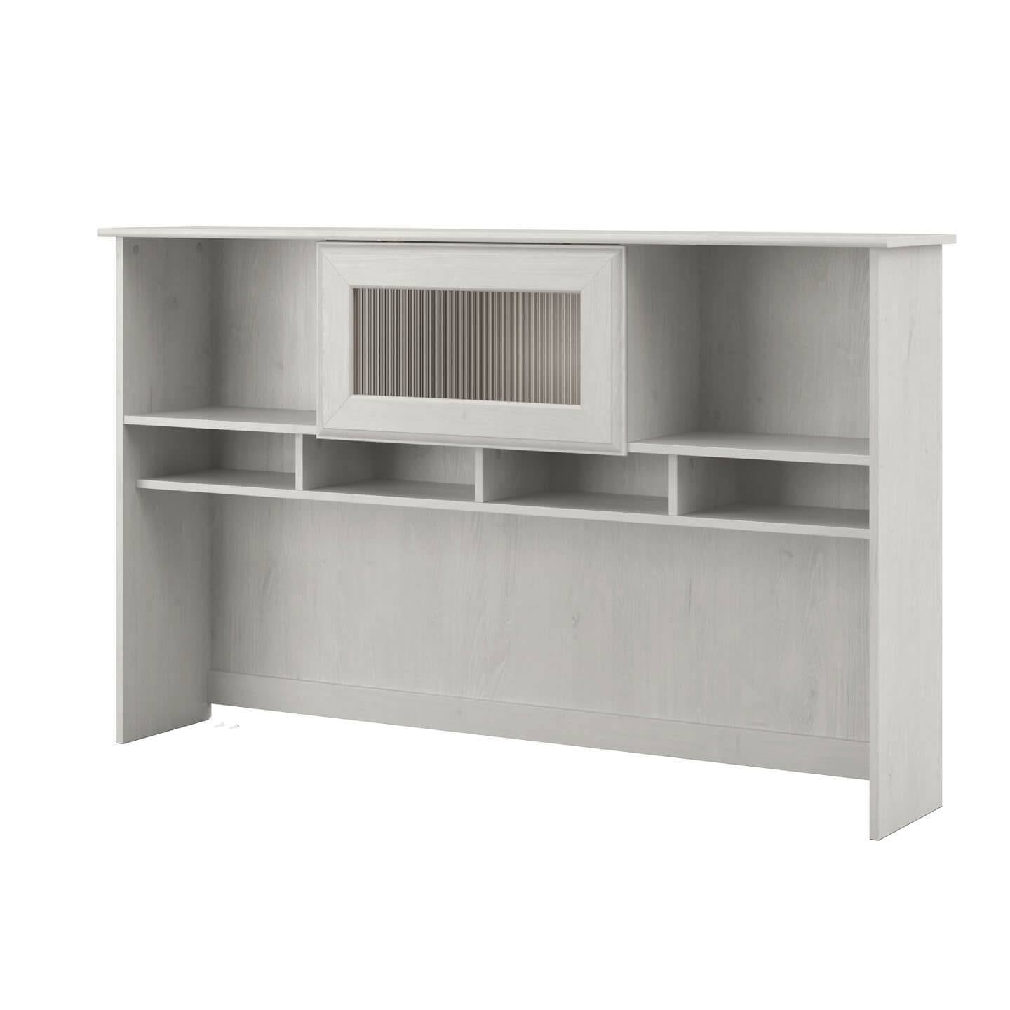60W Hutch Linen White Oak Y562