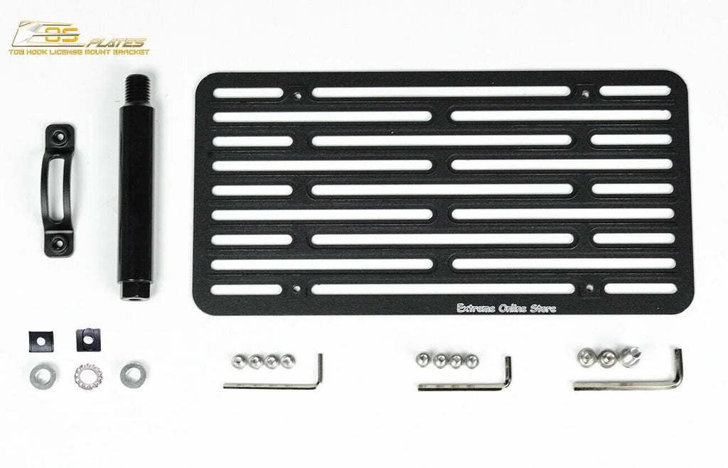 Tow Hook License Plate Relocator Mount Bracket E87628