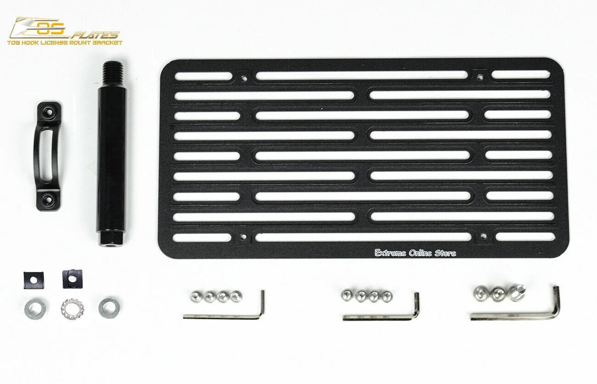 Tow Hook License Plate Relocator Mount Bracket E87628