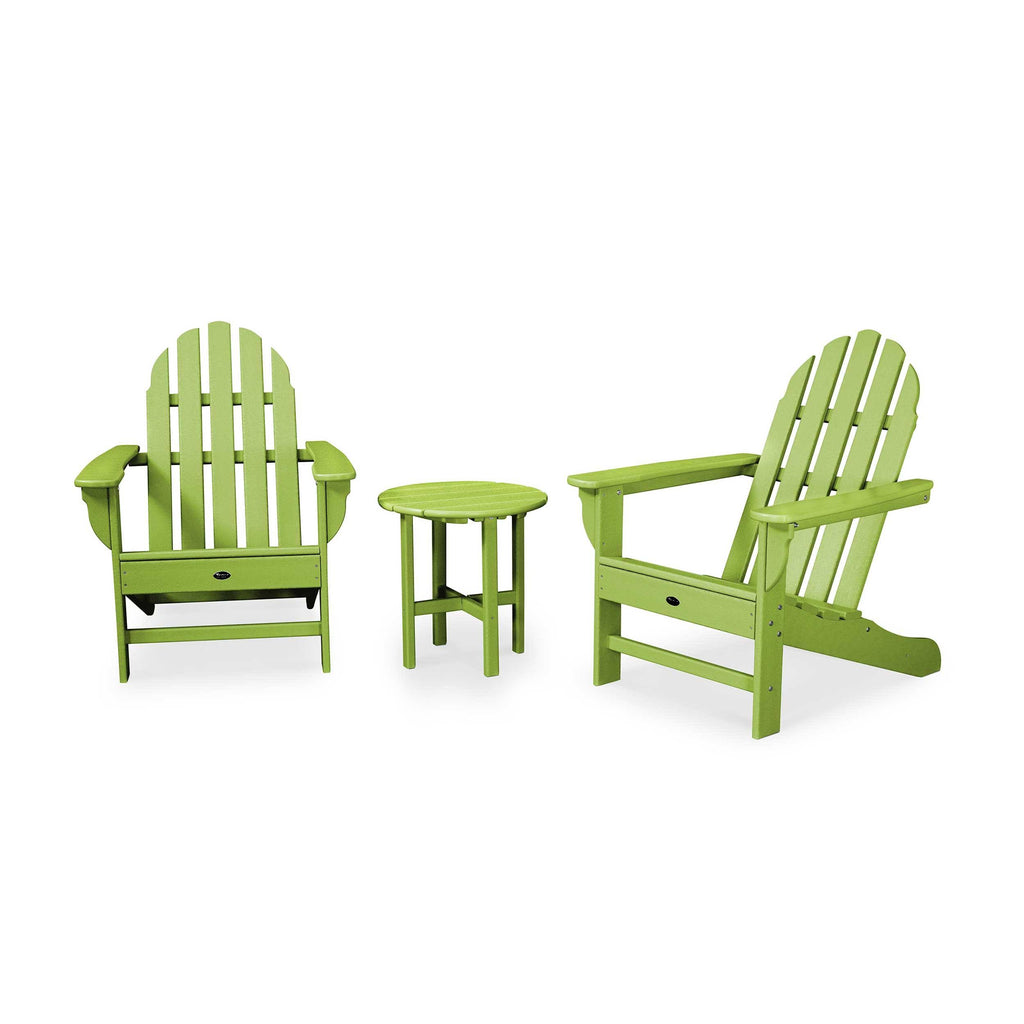 Charcoal Black Adirondack Seating Set Z28760