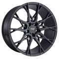 Matte Black 22x9 5x112 38mm Wheel U485