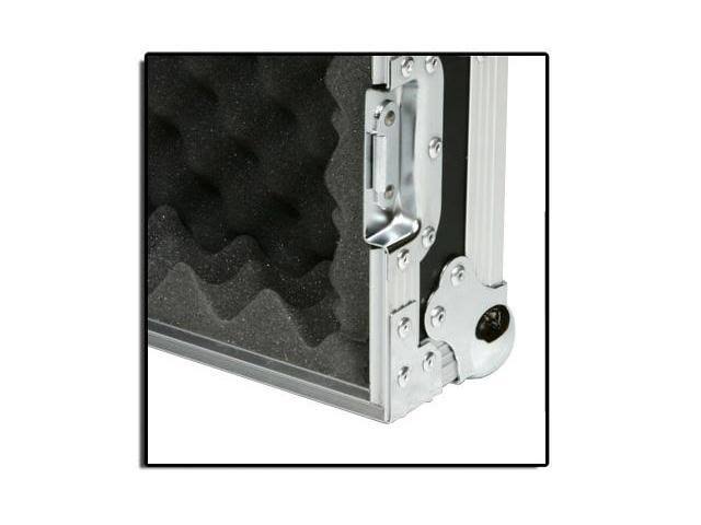 12 Space ATA Shock Mount Effects Rack Case with Casters O1634