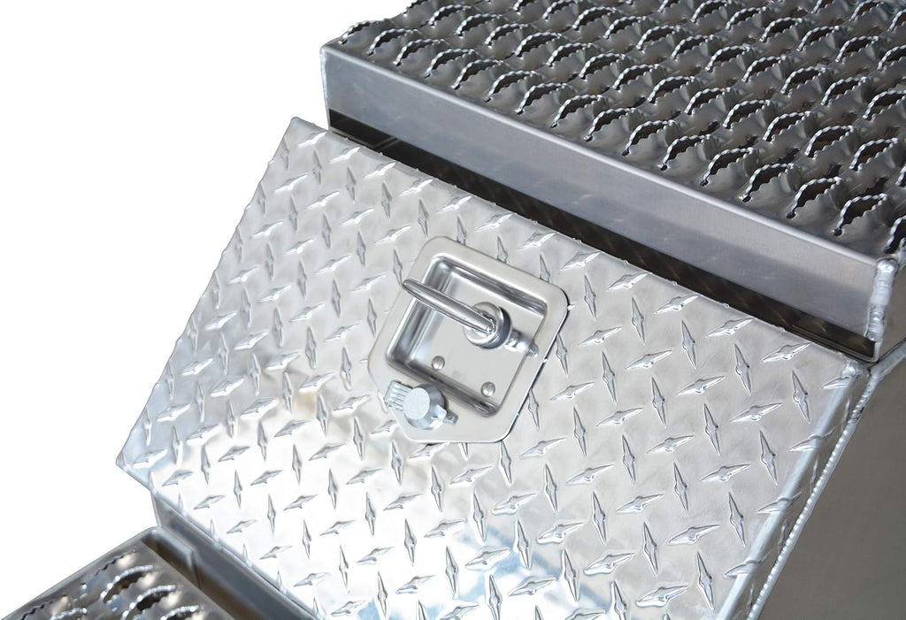 Semi Truck Side Storage Saddle Step Box 18" L x 25" W x 28" H E826