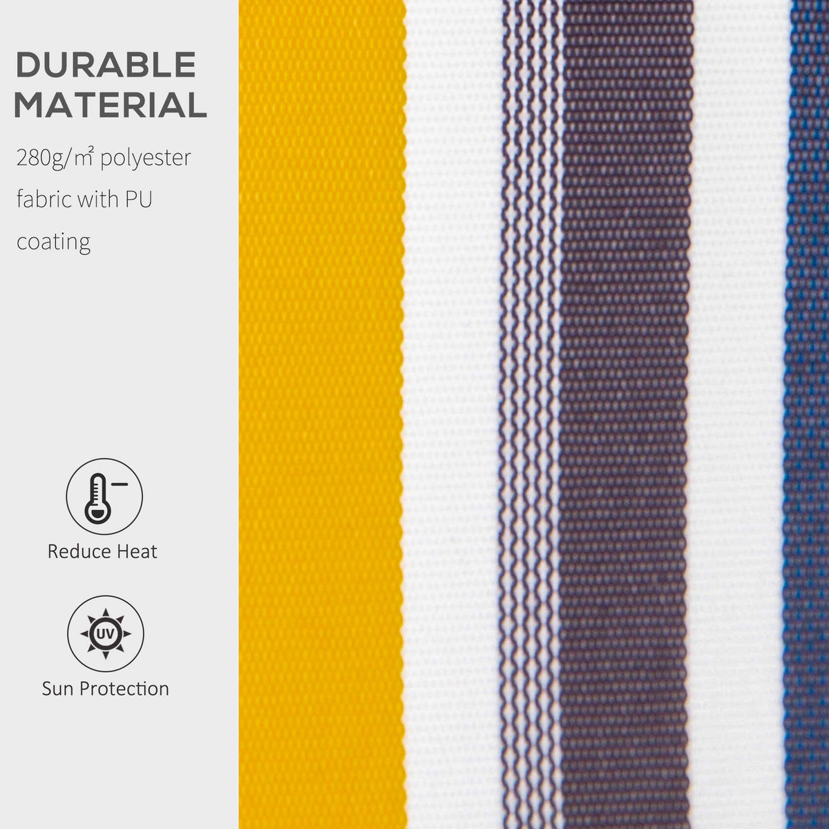 Retractable Patio Awning Sun Shade S593274