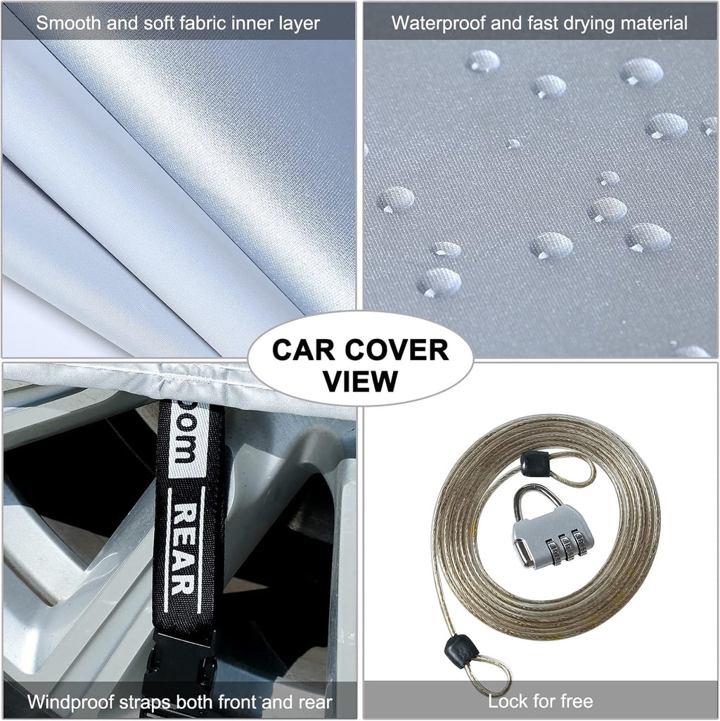 Waterproof Windproof Car Cover for Coupe Convertible Sport Car V705
