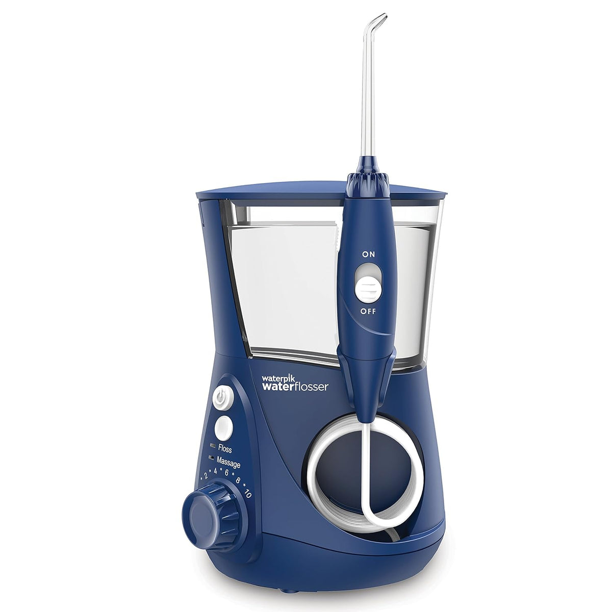 Black Electric Water Flosser with 10 Settings, 7 Tips, Pack of 2 Q9570