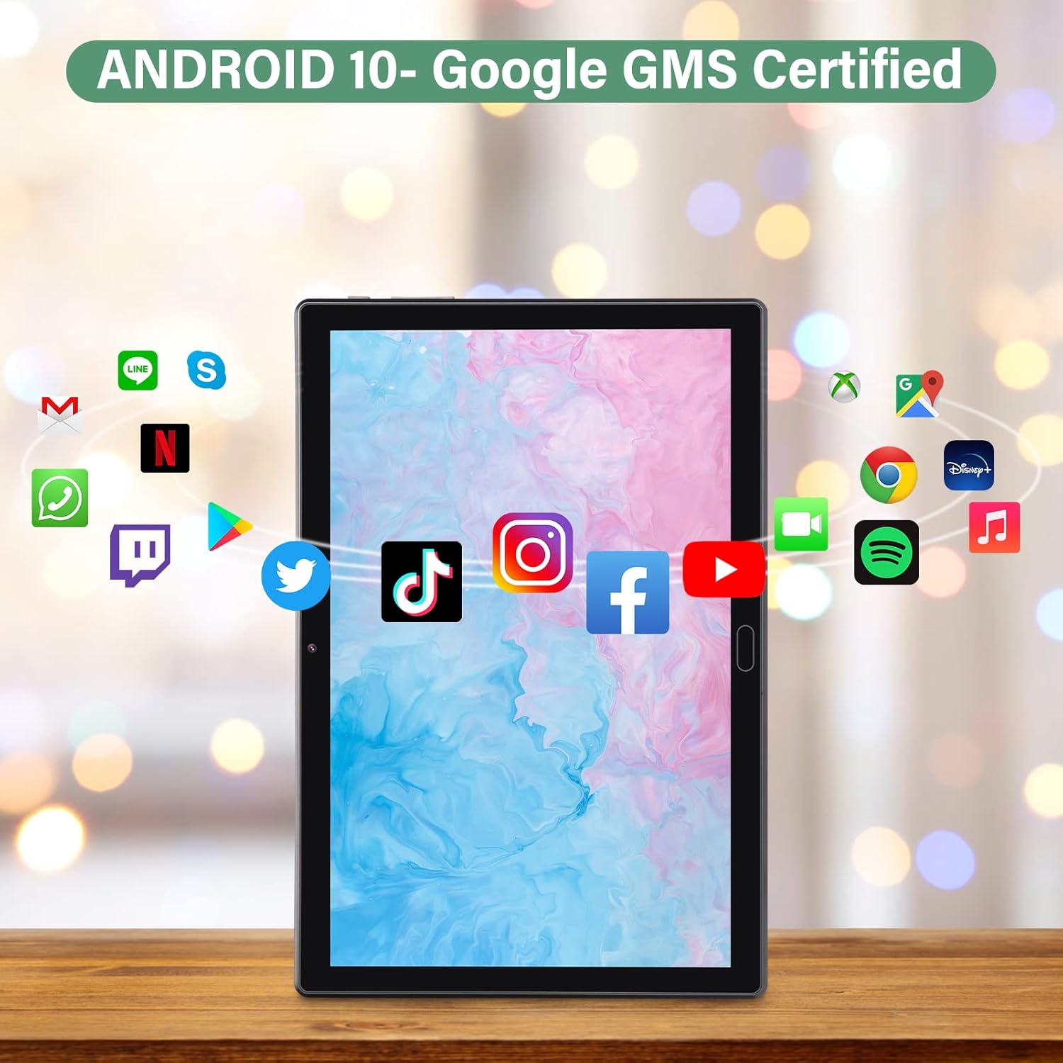 10 inch Android Tablet with 32GB Storage K351