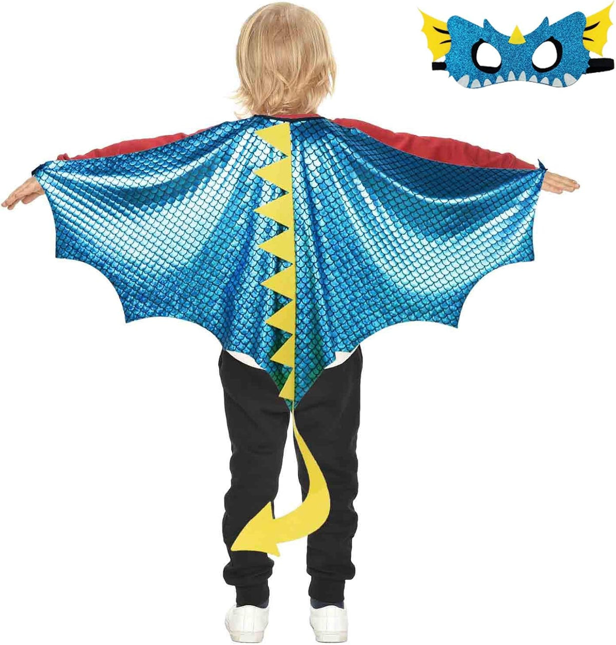 Kids Dinosaur Dress Up Cape Costume Y67279