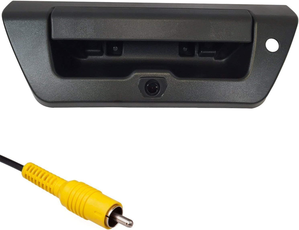 Black Tailgate Handle with Backup Camera Pack of 2 I22216