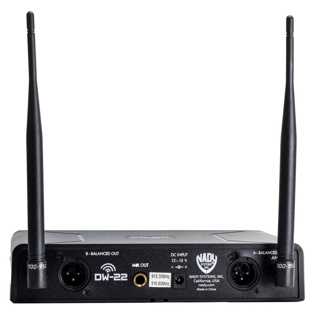 Dual Digital Wireless Handheld Microphone System O673853