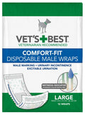 Male Wraps for Dogs, Disposable, Large, 12 Count P54350