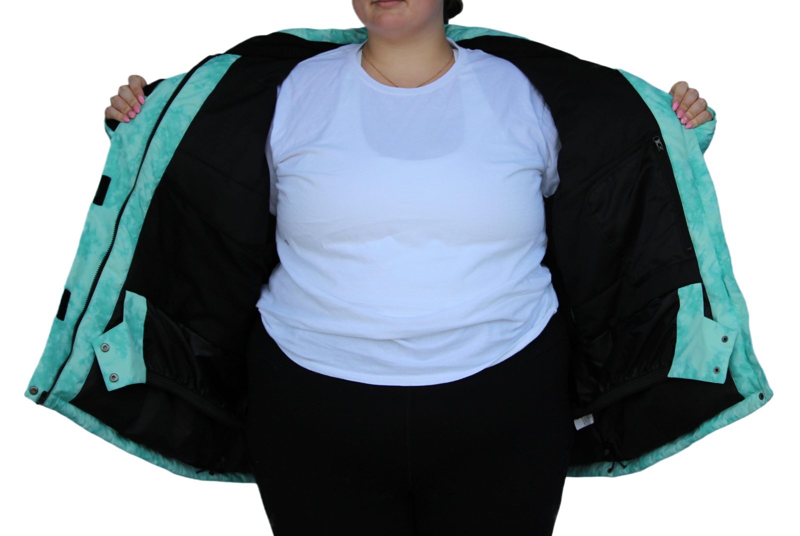 Plus Size Insulated Snow Ski Jacket Coat G7014