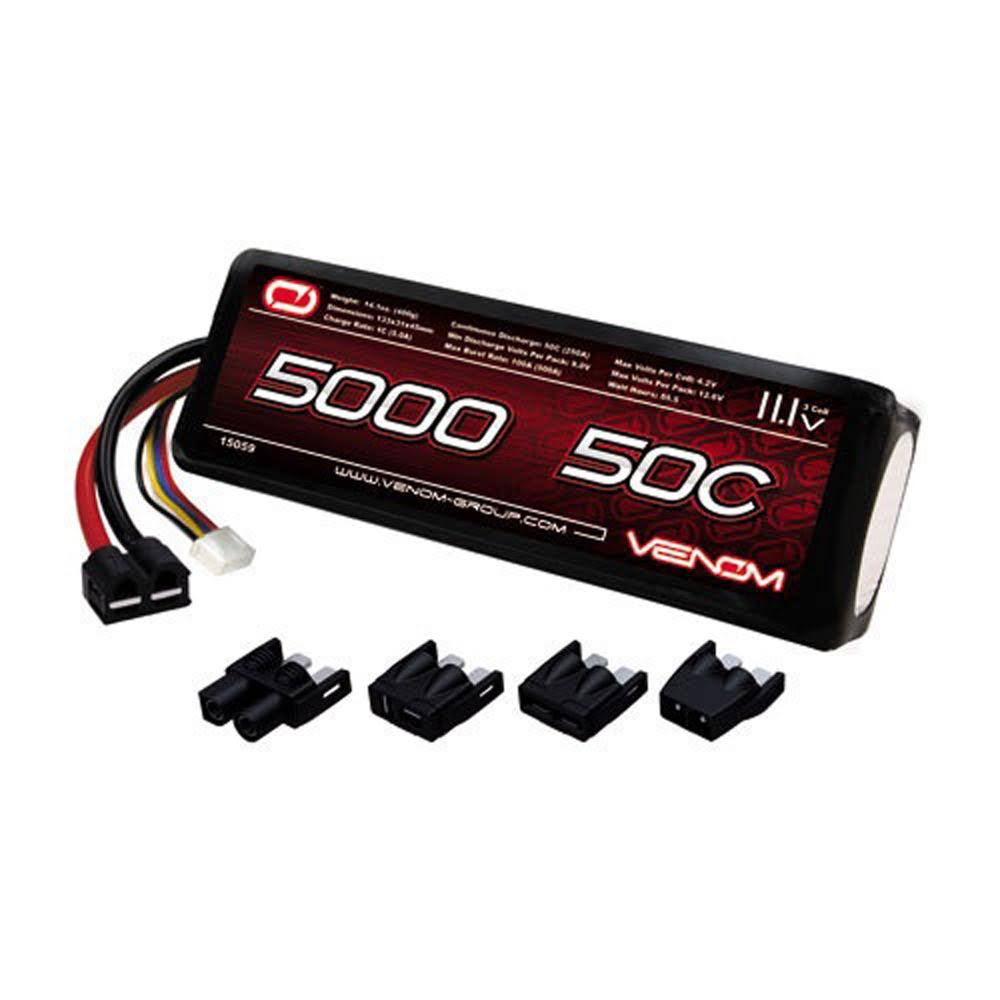 11.1V 5000mAh 50C 3S LiPo Battery with Uni Plug K85893