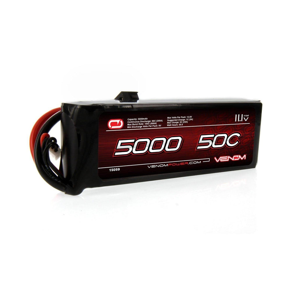 11.1V 5000mAh 50C 3S LiPo Battery with Uni Plug K85893