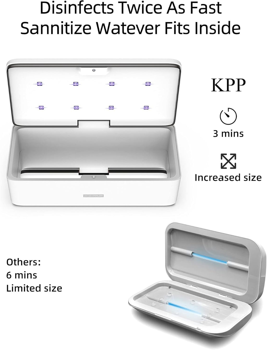 UV-C Light Sanitizer Box for Smartphone I443110