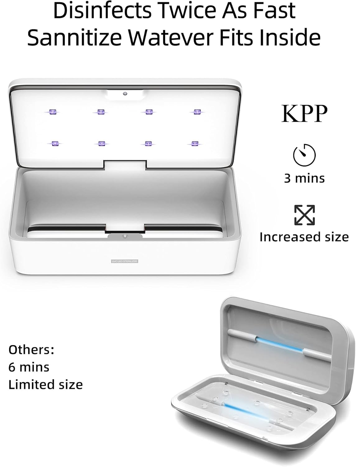 UV-C Light Sanitizer Box for Smartphone I443110