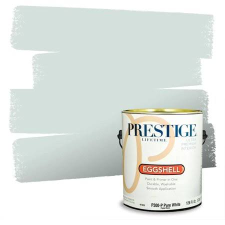 Flat Interior Paint and Primer, 1 Gallon W25004