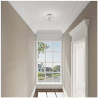 Brushed Nickel 2 Light Ceiling Mount I498