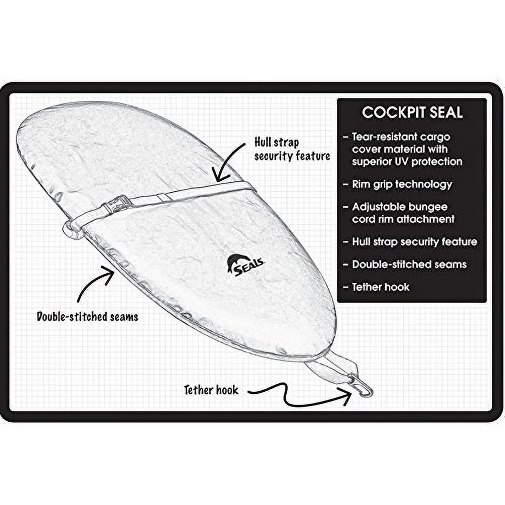 Deluxe Kayak Cockpit Cover D800