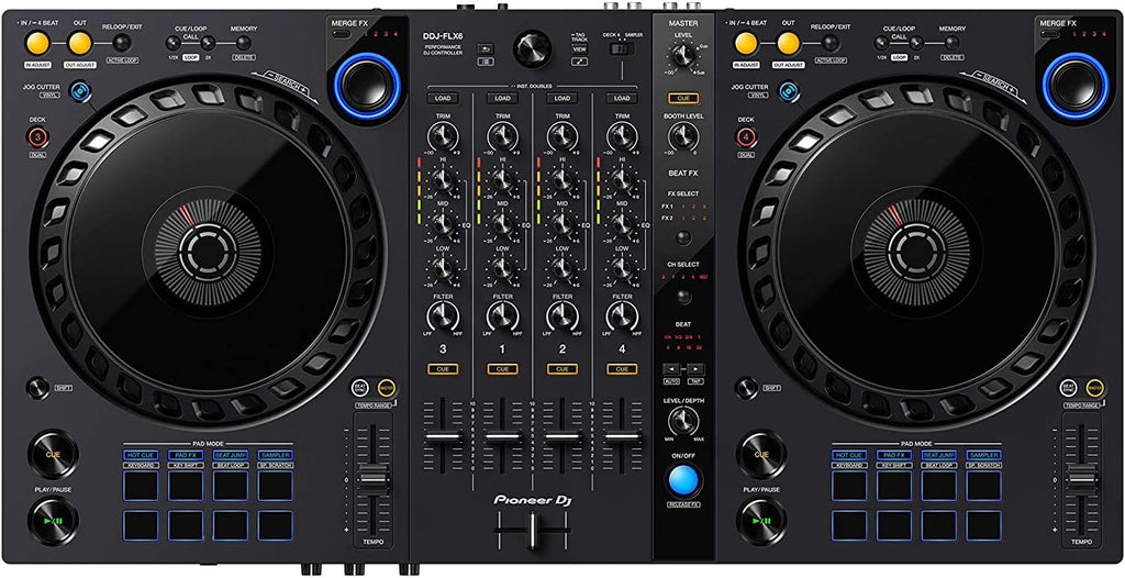 DJ Bundle with DDJ-FLX6, DM-40 Set, and HDJ-X5 Headphones W204588