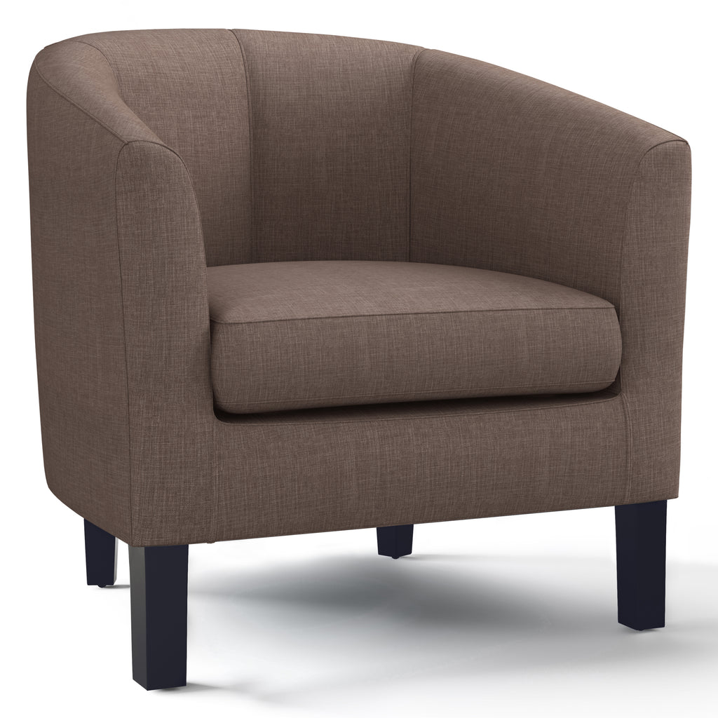 Tub Chair in Light Mocha E987