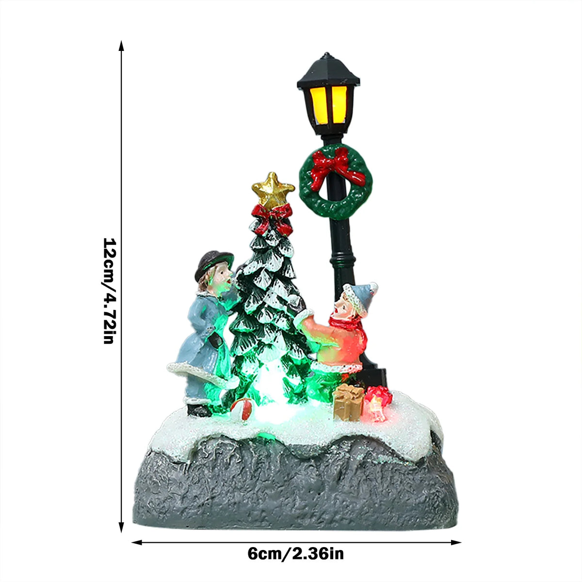 Miniature Doll House Kit Christmas Tree Ornaments K93294