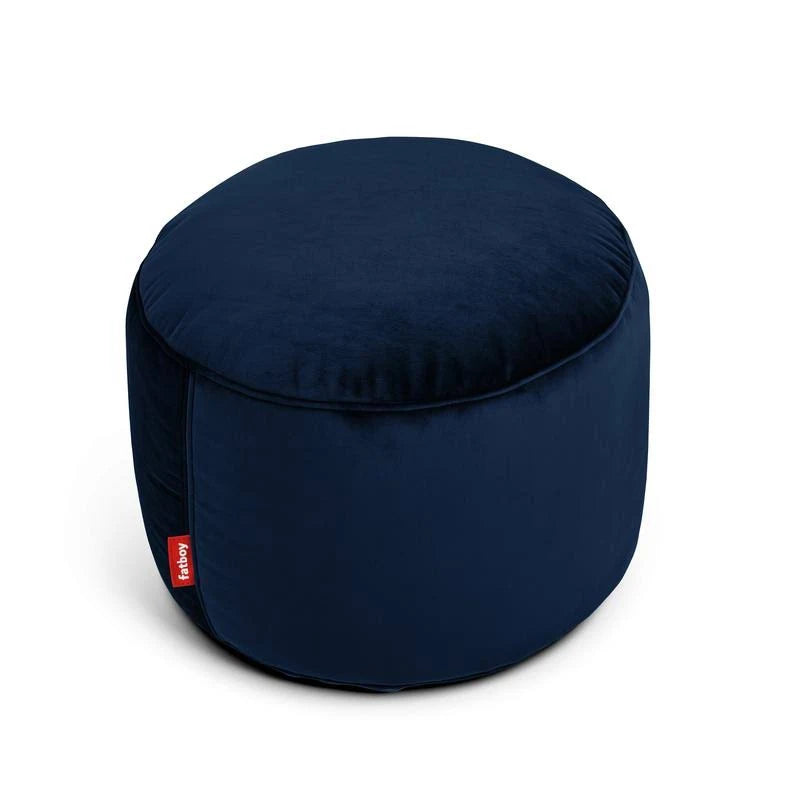 Velvet Ottoman U110580