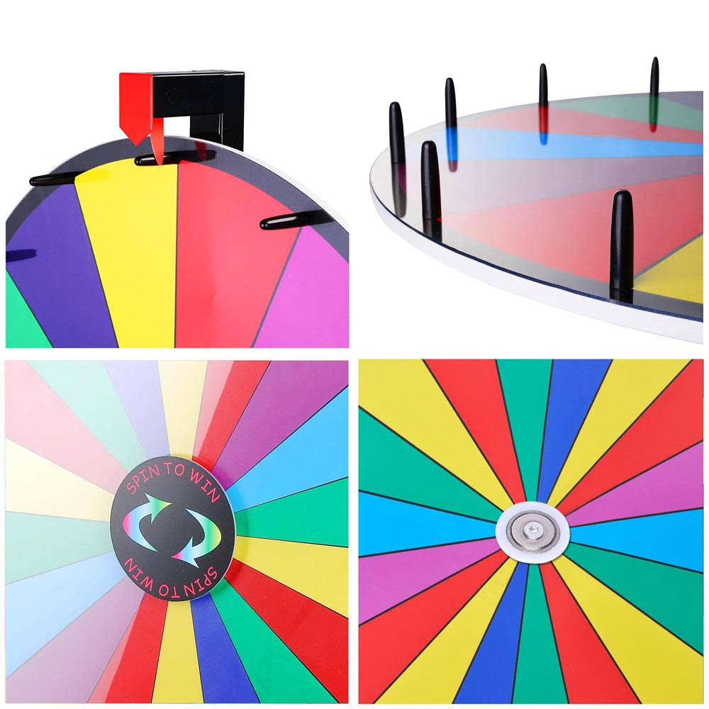 30x22 Tabletop Dry Erase Prize Wheel U677