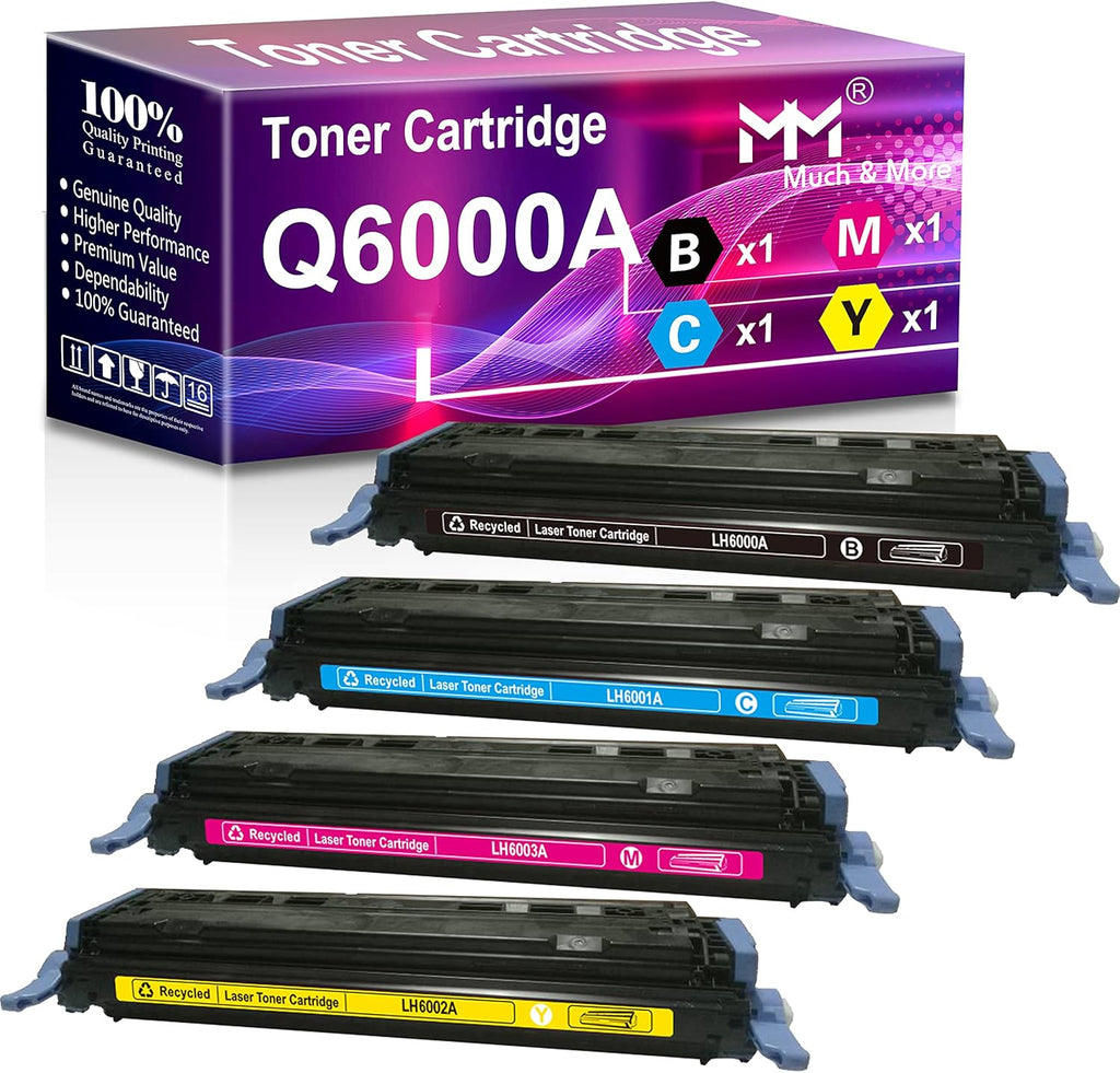 Compatible Toner Cartridge 4-Pack (Black, Cyan, Yellow, Magenta) B189