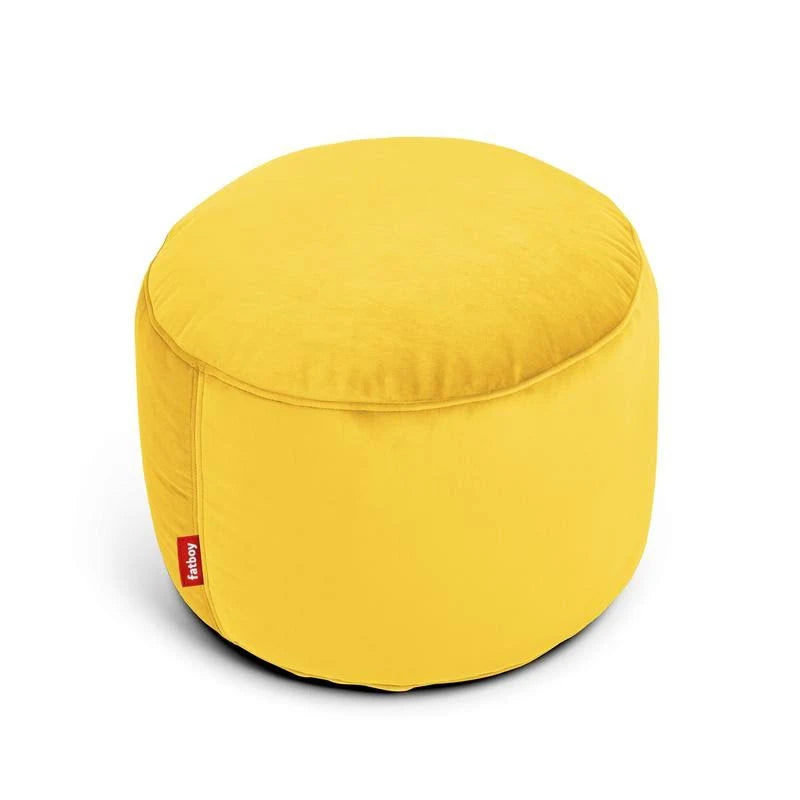 Velvet Ottoman U110580