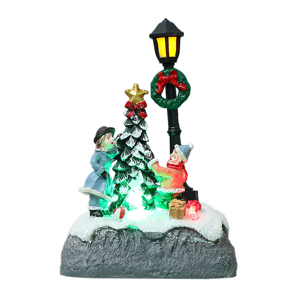 Miniature Doll House Kit Christmas Tree Ornaments K93294