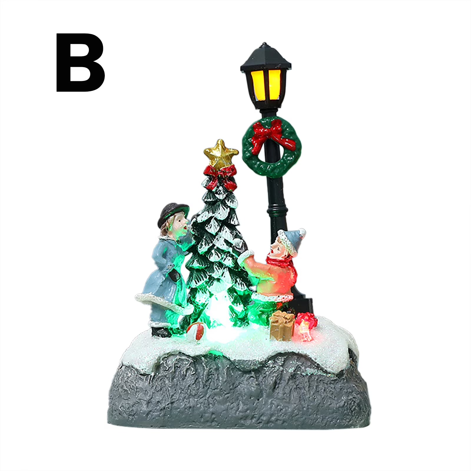 Miniature Doll House Kit Christmas Tree Ornaments K93294