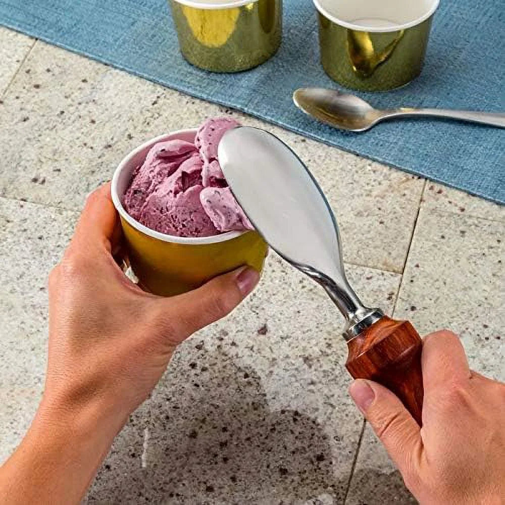 Stainless Steel Ice Cream Paddle Turning Kit with 5/16-18 Threaded Insert Q803420