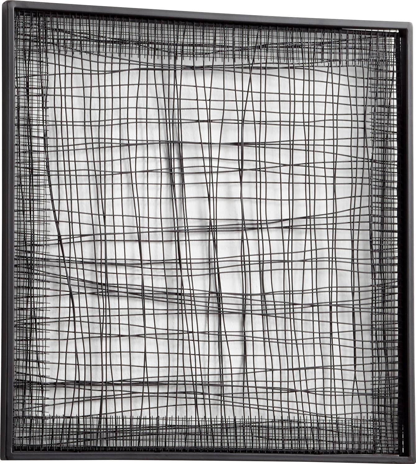 Wall Decor Small Graphite Iron P212463