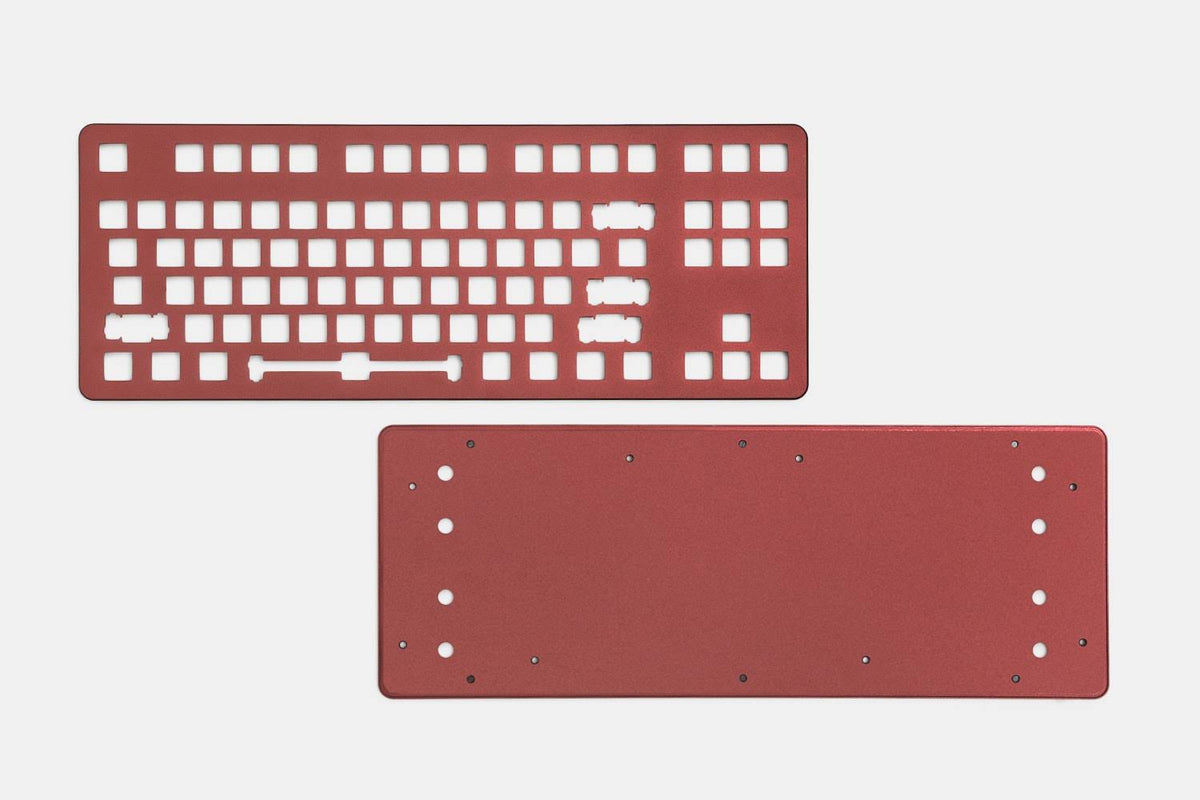 Burgundy Aluminum Case Z205932