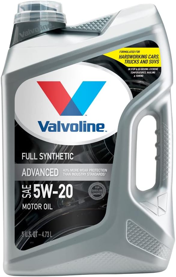 Advanced Full Synthetic SAE 20W-50 Motor Oil 1QT, Case of 6 J239628