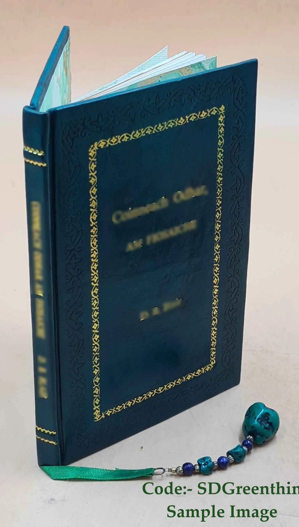 Zanzibar Town Account 1869 Premium Leather Bound Z616916