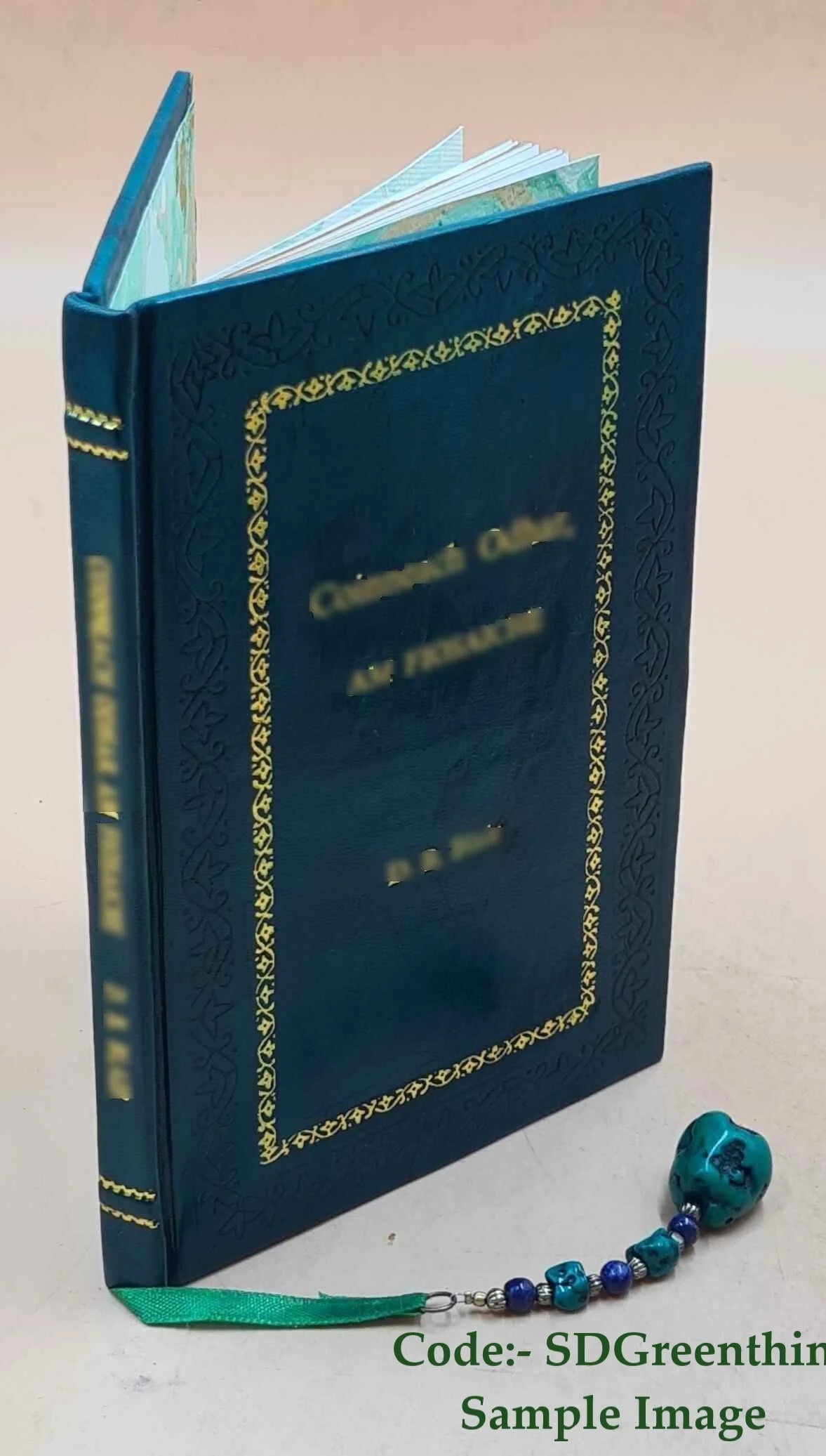 Zanzibar Town Account 1869 Premium Leather Bound Z616916
