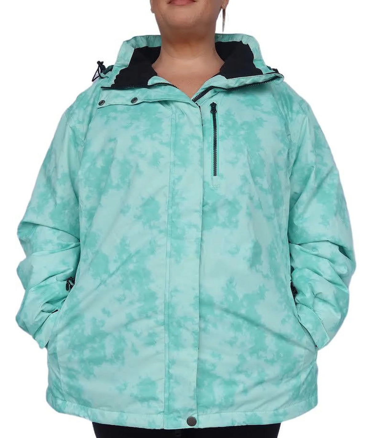 Plus Size Insulated Snow Ski Jacket Coat G7014