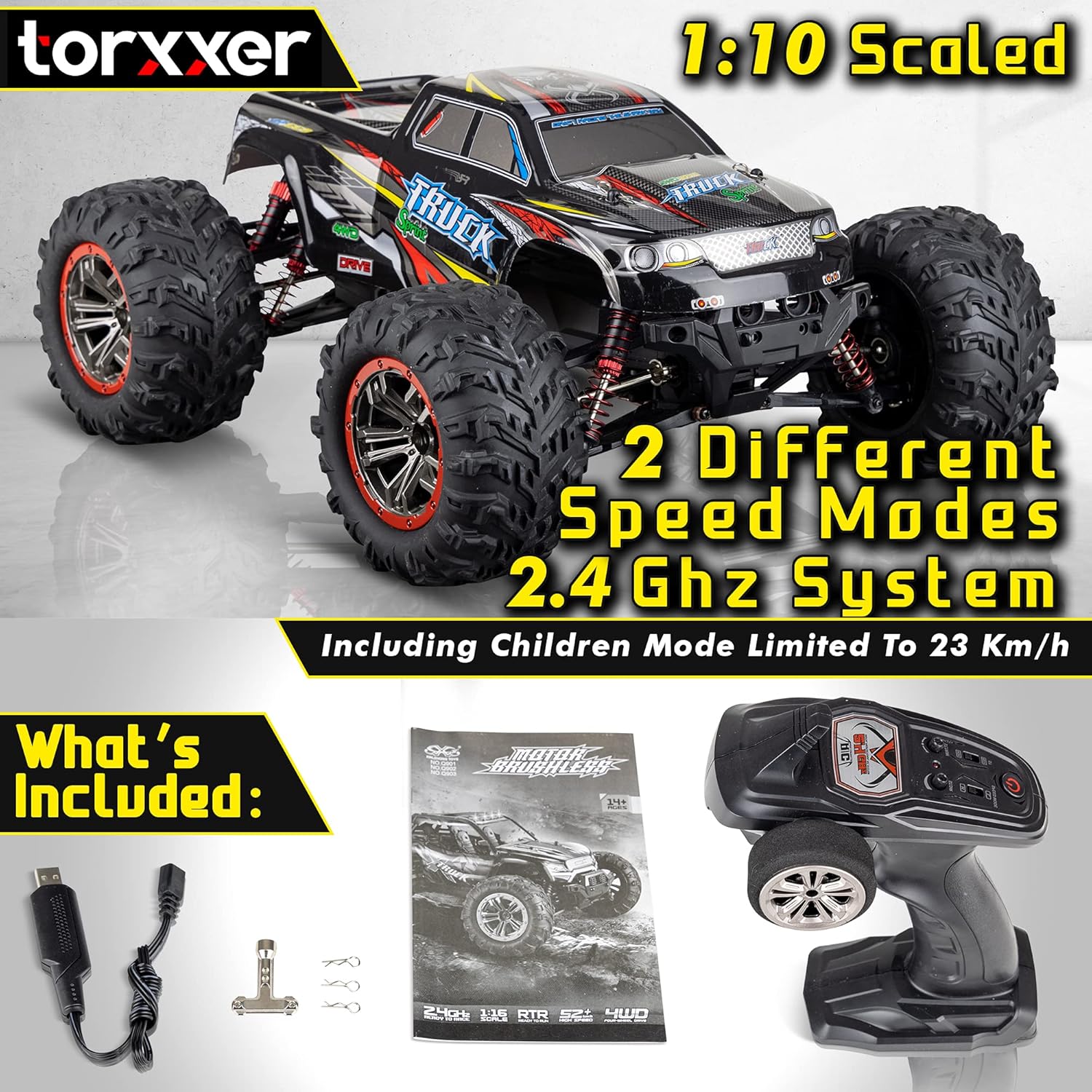 1:10 Scale 4WD RC Truck E682516
