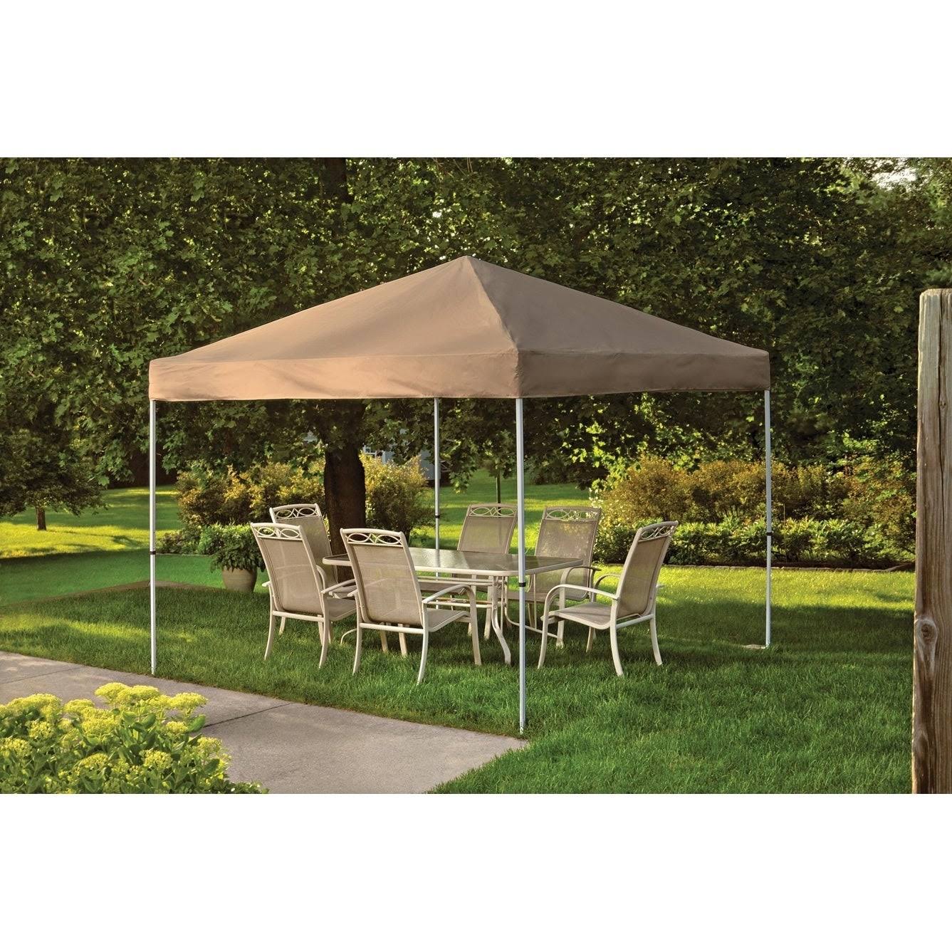 10x10 Straight Leg Pop Up Canopy Y28471