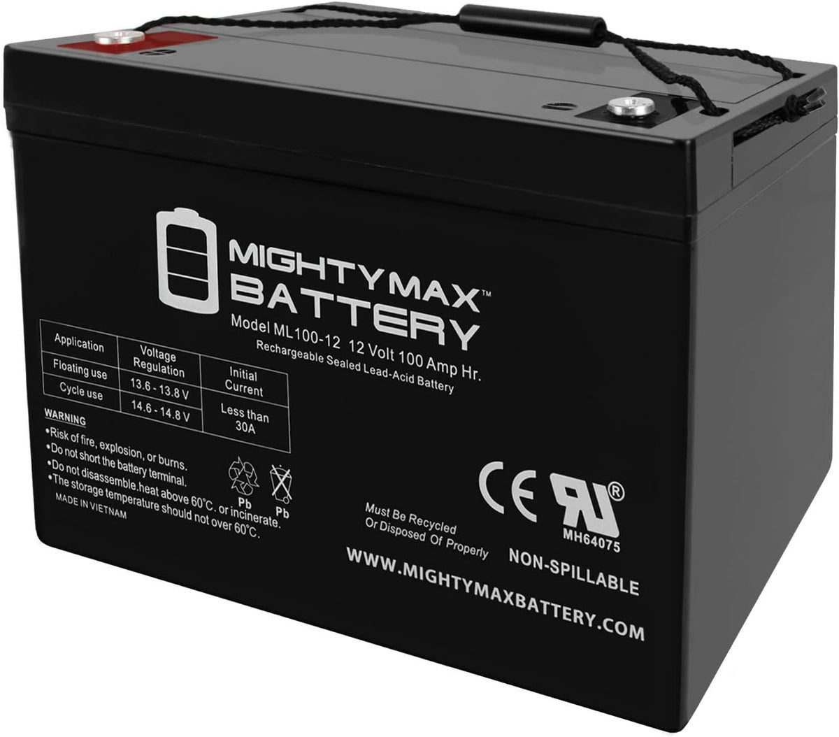 12V 100AH SLA Battery H686