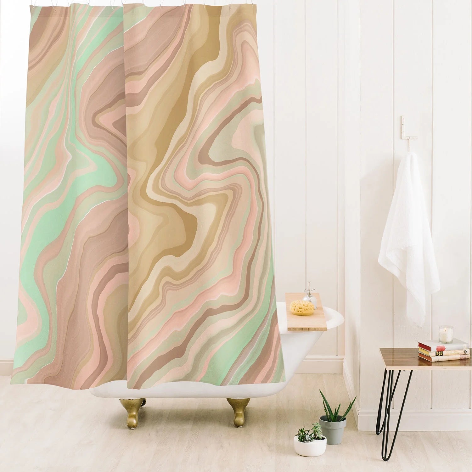 Abstract Shower Curtain 71" x 74" Q467598