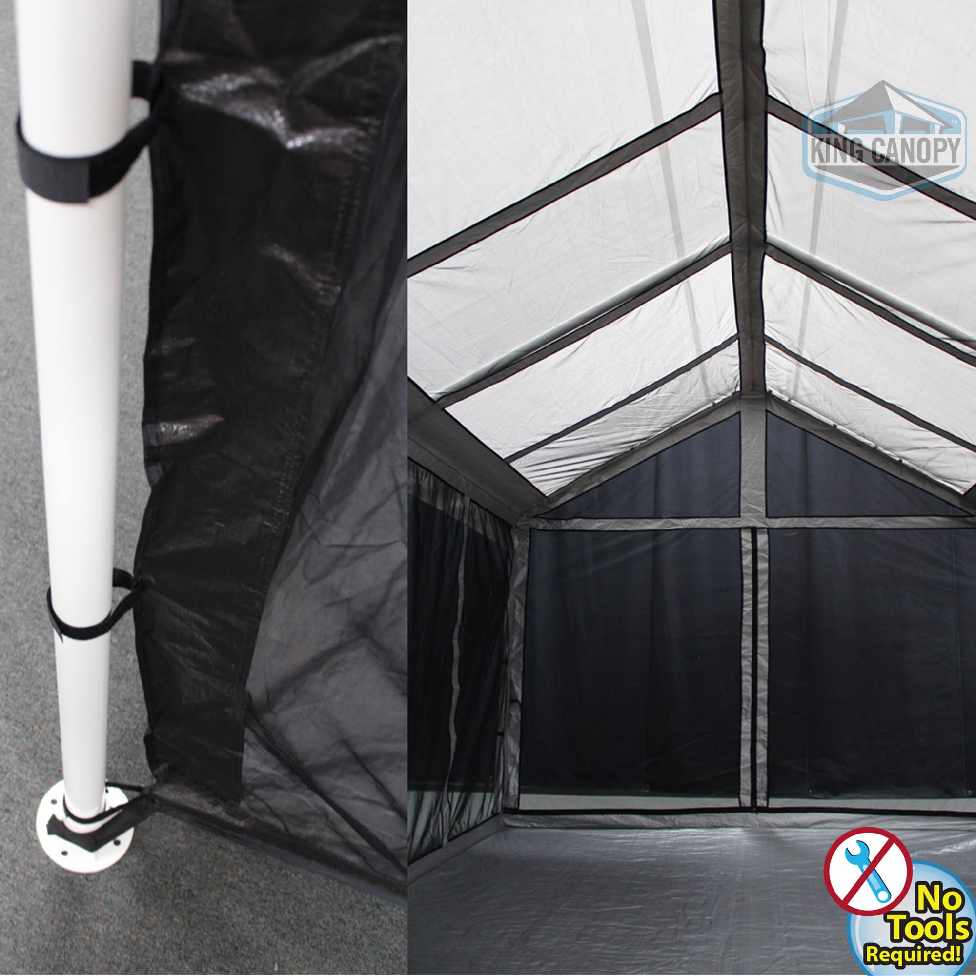 10 ft x 20 ft Canopy Screen Room W35655