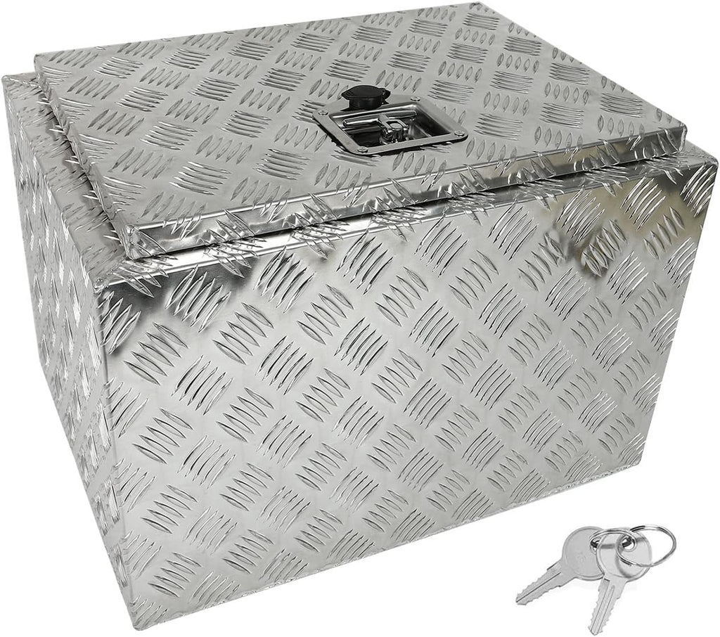 Black Aluminum 5 Bar Tread Tool Box I755